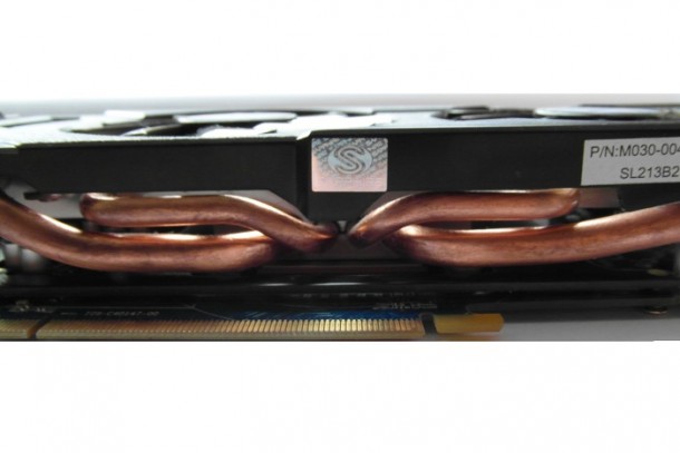 Sapphire Radeon HD 7870 heat-pipe