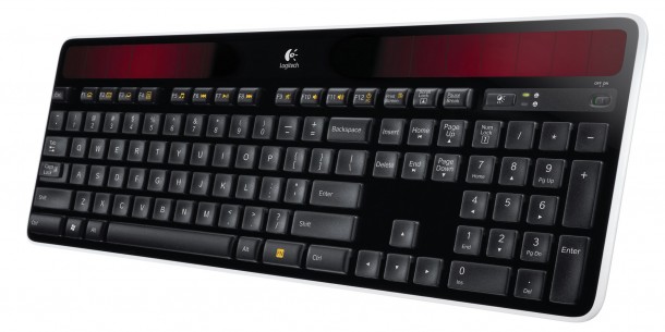 Klawiatura solarna Logitech K750 wygląd