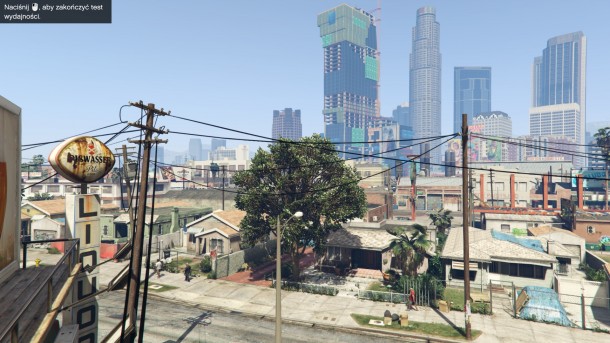 GTA 5 miejsce testowe benchmark dom franklina