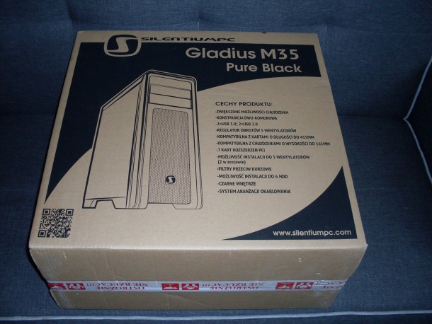 silentiumpc gladius m35 opakowanie