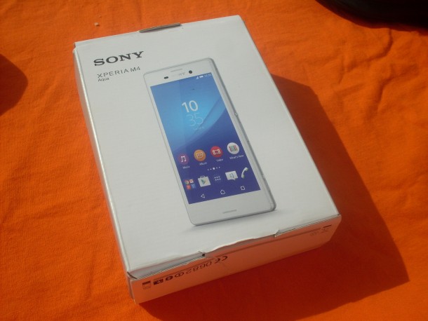 sony xperia m4 aqua box