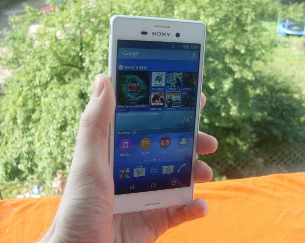 sony xperia m4 aqua widok 1