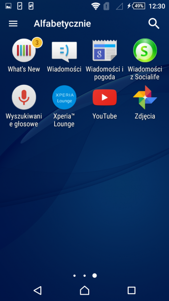 sony xperia m4 nakładka android 10