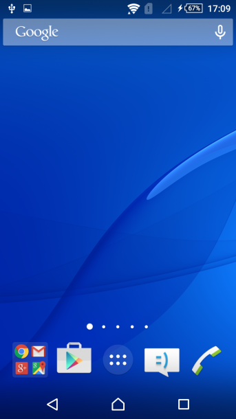 sony xperia m4 nakładka android 4