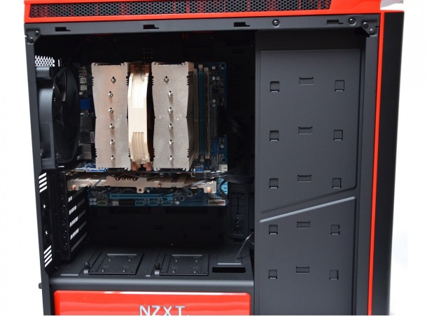 NZXT H440 złożony komputer