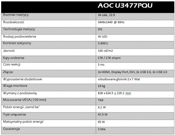 aoc u3477pqu dane techniczne22 610x473 aoc u3477pqu dane techniczne2