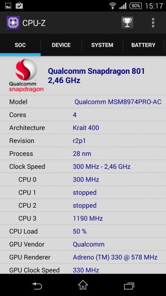 sony xperia z3 dane techniczne