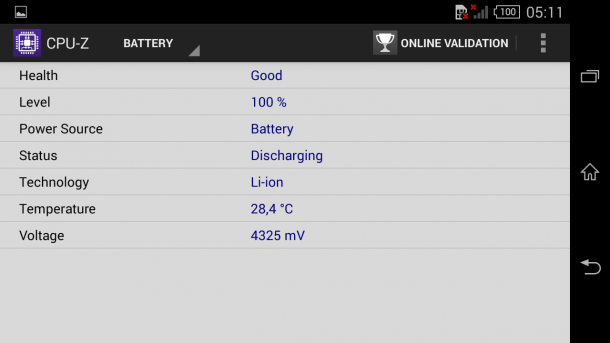 cpu-z3 xperia t3