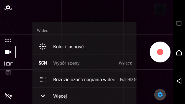 sony xperia z5 - wbudowana aplikacja aparatu (1)