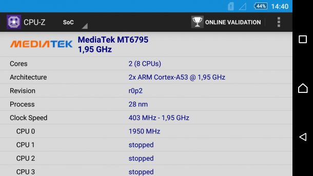 cpu-z - sony xperia m5 (2)