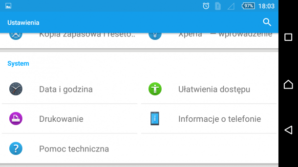 sony xperia m5 - android 5.1.1 nakładka sony (13)