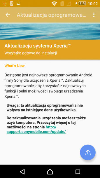 sony xperia m5 - android 5.1.1 nakładka sony (18)