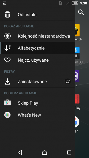 sony xperia m5 - android 5.1.1 nakładka sony (4)