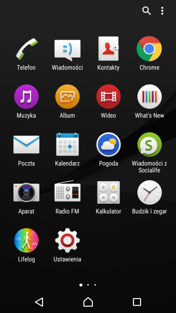 sony xperia m5 - android 5.1.1 nakładka sony (8)