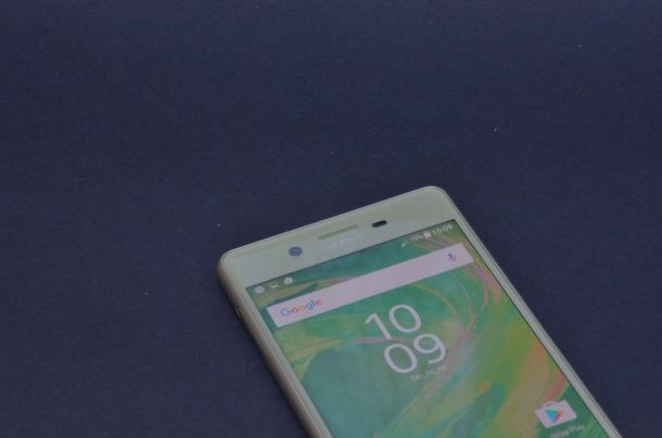 sony xperia x performance front głośnik