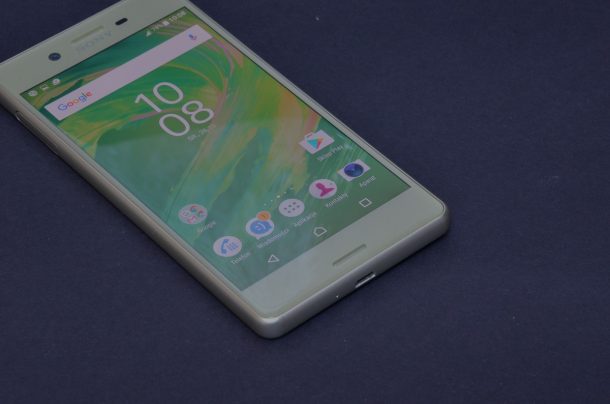 sony xperia x performance przód front