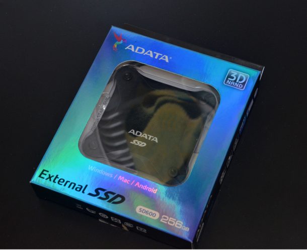 ADATA SD600 256GB opakowanie