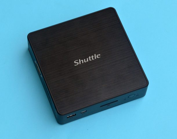 Shuttle XPC nano NC03U3 wygląd barebone 1