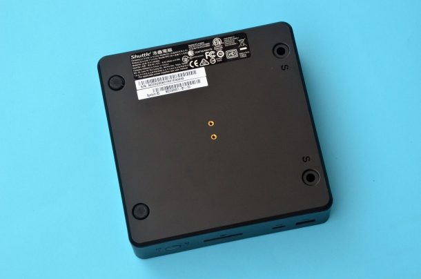 Shuttle XPC nano NC03U3 wygląd barebone 5 610x404 Shuttle XPC nano NC03U3 wygląd barebone 5