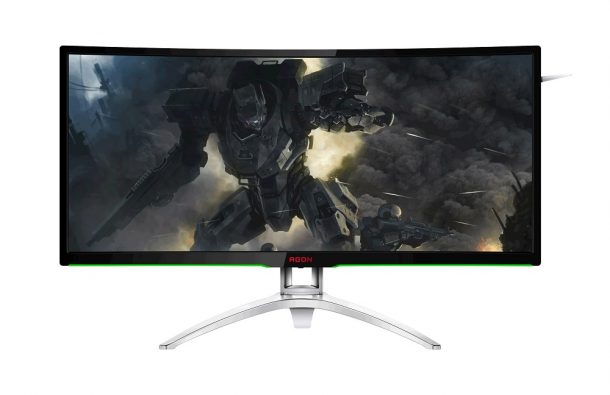 aoc agon ag352qcx wygląd monitora