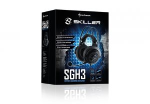 SKILLER SGH3 box 300x209 Słuchawki Sharkoon SGH3 – usłysz lepiej swojego przeciwnika