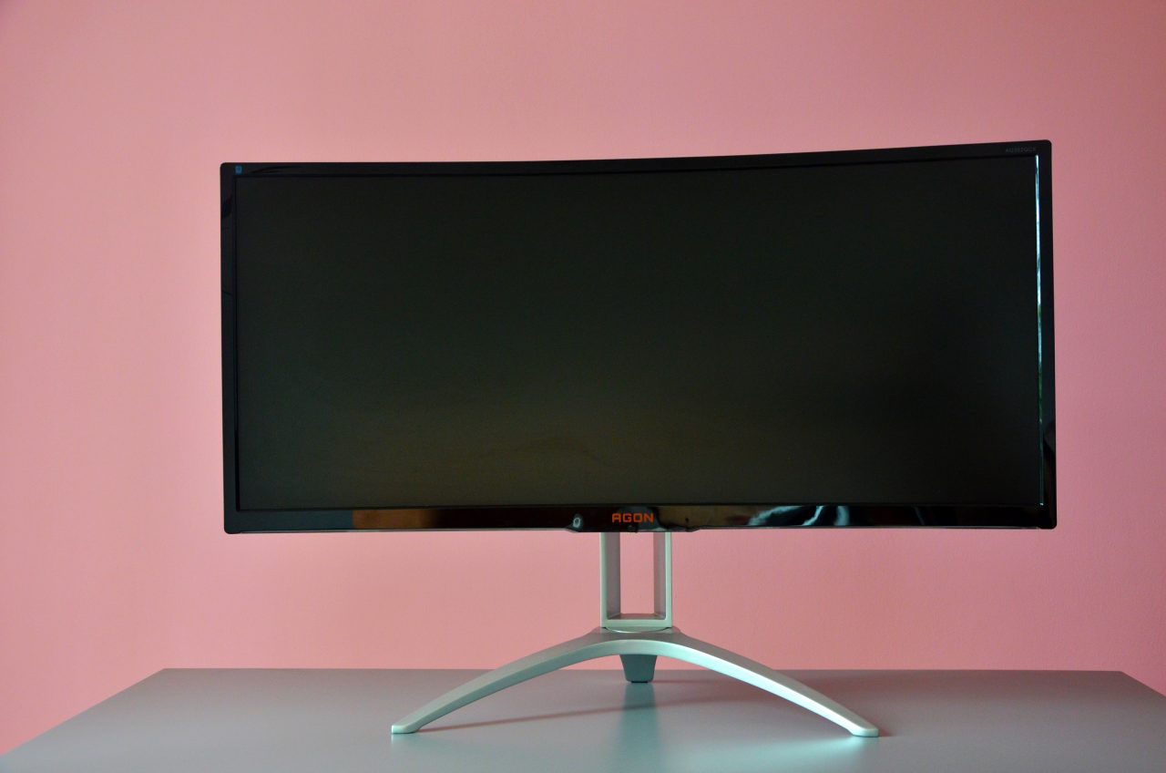 aoc agon ag352qcx wygląd monitora