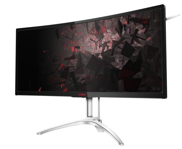 aoc agon ag352qcx wygląd monitora