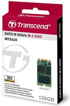 Transcend MTS420 120GB opakoanie