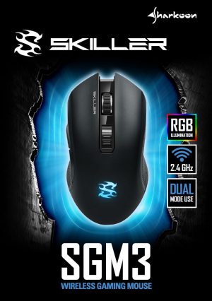 SGM3 1 300x426 Sharkoon SKILLER SGM3 – czas uwolnić się od kabli