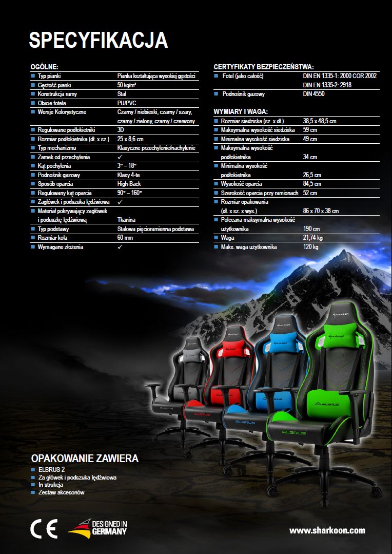 Elbrus 2 7 ELBRUS 2 od Sharkoona – minimalistyczny design, liczne możliwości