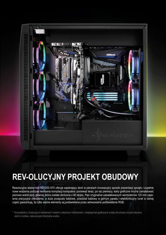 prem rev 200 pl 02 03 550 Sharkoon REV200 – REVolucja wśród obudów