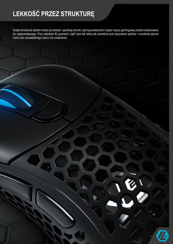 prem Light2 200 pl 011 3 550 Sharkoon Light²200 – mysz do gier lżejsza niż piórko