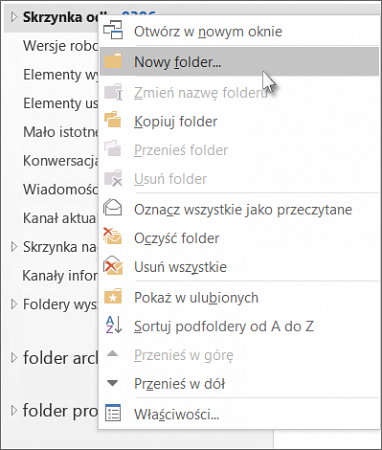 Outlook i jego foldery Poczta firmowa sprawdź jak sprawnie nią zarządzać