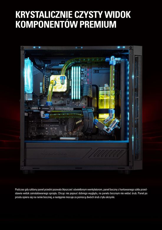 prem TG5 Pro RGB pl 550 5 Obudowa Sharkoon TG5 RGB w wersji PRO