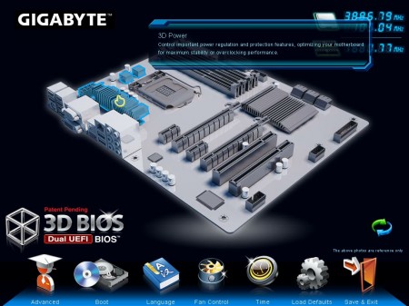 Gigabyte Z77X-UD5H-WB WIFI, BIOS UEFI, 3D BIOS