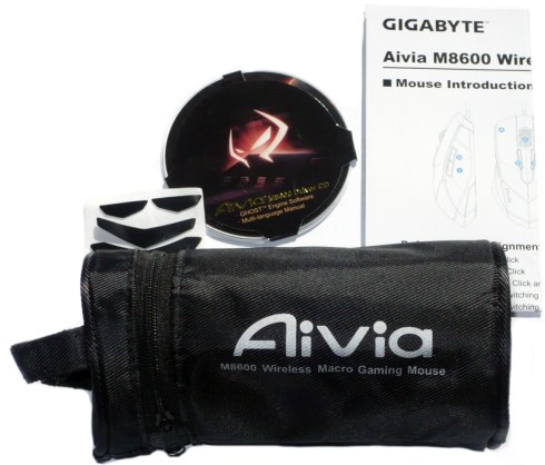 mysz Gigabyte M8600v2 Aivia akcesoria