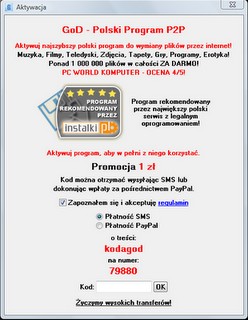 GoD p2p GoD pierwszy polski p2p
