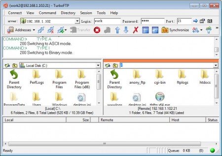 TurboFTP 450x317 TurboFTP