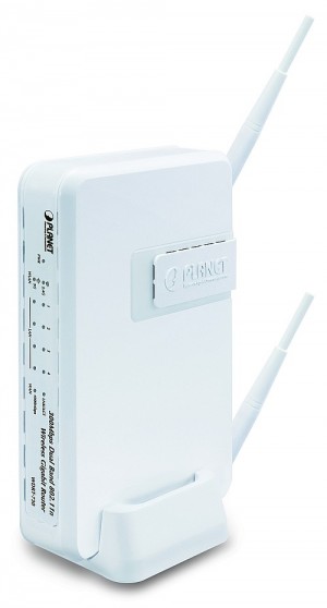 WDRT 730 planet router 300x558 Dwuzakresowy router 300Mbps 802.11n Gigabit od Planet Technology