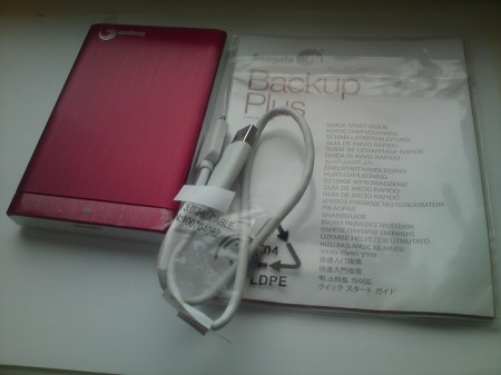 Wyposażenie Seagate Backup Plus