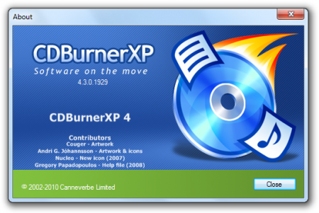 cdburnerxp 450x301 cdburnerxp