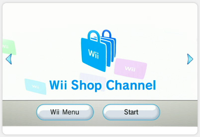 kanał shop WII Shop WII, sklep WII, aktualizacja sklepu WII