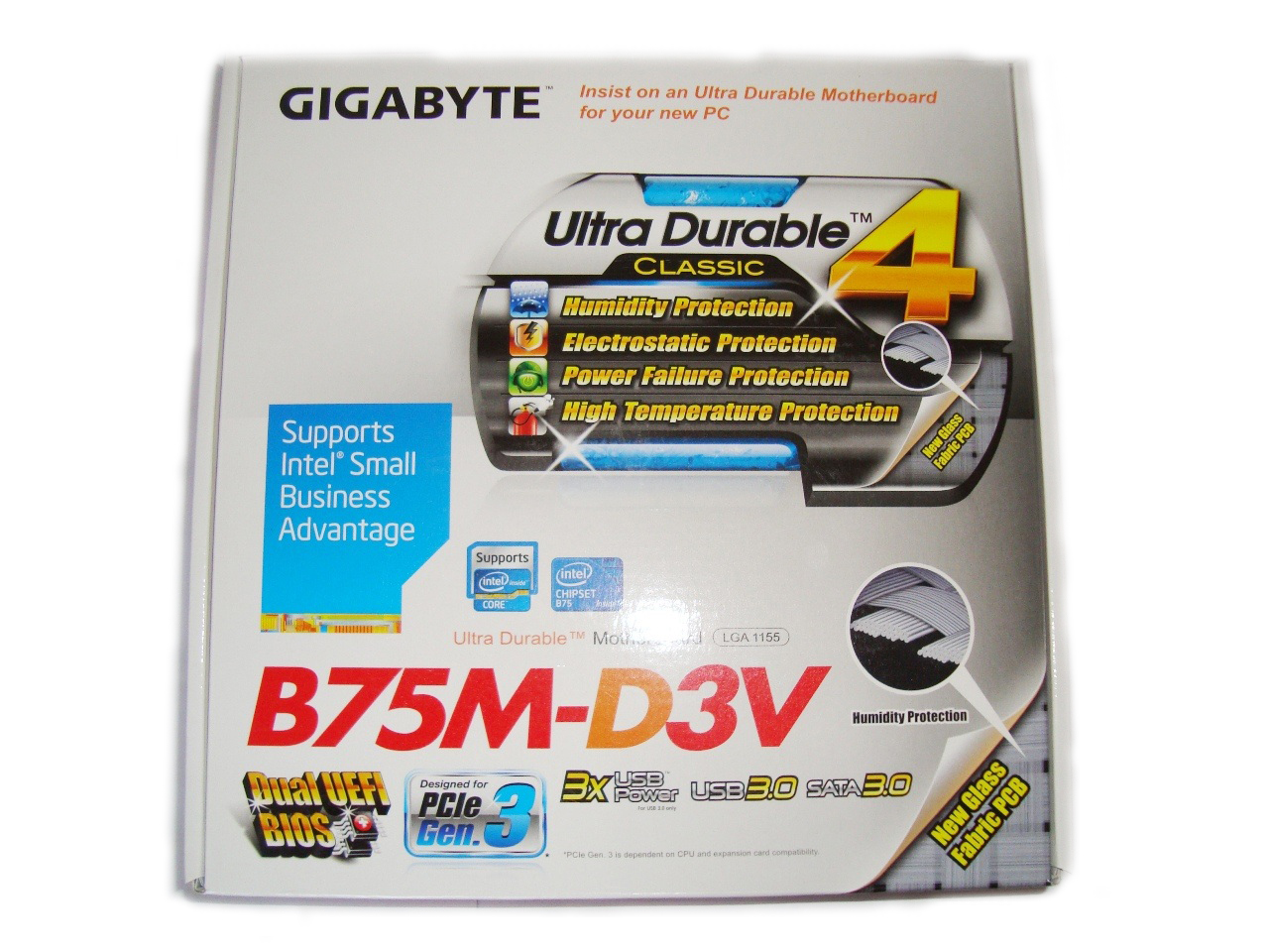 opakowanie Gigabyte B75M-D3V
