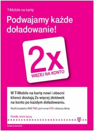 t-mobile promocja, doładowania t-mobile
