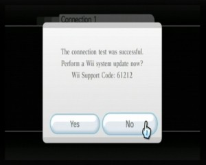 update Nintendo WII
