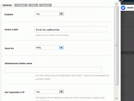 upload plików w Joomla, formularz abstraktów